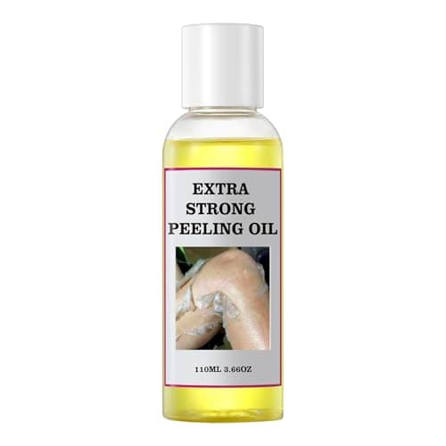 YAFUSIPE Yellow Peeling Oil for Dark Skin Strong Peel Oil Extra Strength Exfoliating Chemical Exfoliant Peels Solution at Home Body Peeling for Exfoliate Body Hand Foot Knuckle All Skin Type 3.66 OZ - Image 1