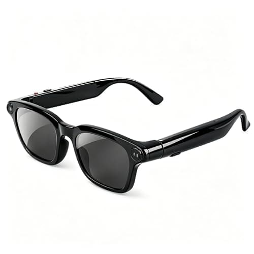 XUV Smart Glasses with Camera, 800W Anti-Shake Camera Glasses & 1080P Video Recording Dual Mic, AI Real-time Translation with 145 languages, 7H Music for Travel, Sports, Outdoor & Hands-Free Daily Use - Image 1