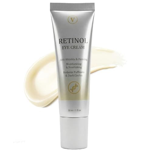 Retinol Under Eye Cream for Dark Circles and Puffiness - Retinol Eye Cream for Fine Lines, Firming & Moisturizing Skin Care Formula for Women & Men, 1 Fl Oz - Image 1