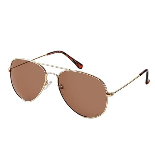 Vylenxio Classic Aviator Sunglasses for Women Men, Teardrop UV400 Lenses - Image 1