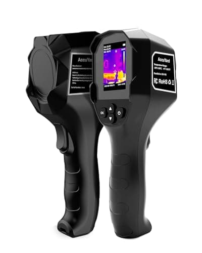 Handheld Thermal Imaging Camera, 25Hz Fast Refresh, TISR 240×240 Enhanced Display, -4°F to 1022°F, Temp Alarm, IP54 for Home & Industrial Use - Image 1