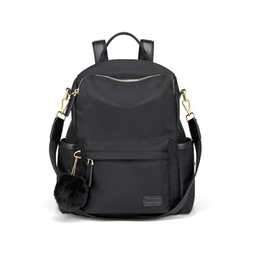 CinvaiKrose Large Capacity Backpack, Water-Resistant, 3-Way Convertible, Anti-Theft Pocket, Work Travel Laptop Bag