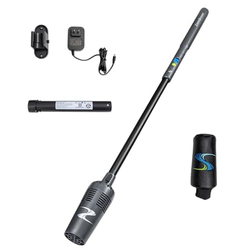 Breeze Lightweight Air Stick Blower – Sleek, Lightweight Air Broom for Precision Cleaning at RVs, Home, Patios, Condos and All Outdoor and Indoor Activities (Headcover Included) - Image 1
