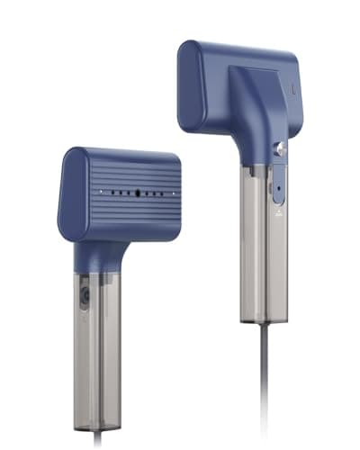 G10 Steamer for Clothes, Portable Iron and Travel Steamer, Handheld Garment Steamer, 0.9 lbs,1200W Mini Steam Iron for Travel and Home (Only for 120V) Navy Blue