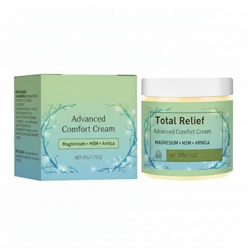 Umizze Total Relief Advanced Magnesium Cream-Joint Relief Cream with Magnesium,MSM & Arnica – Fast Absorbing,Non-Greasy Topical for Everyday Joint & Muscle Comfort,4Fl Oz - Image 1