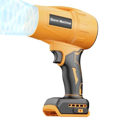 Cordless Leaf & Dust Blower Compatible with DEWALT 20V Battery, Jet Fan with Brushless Motor, Handheld Air Blower for Car Drying, Lawn Care, Home Cleaning (Tool Only,No Battery) - Image 1