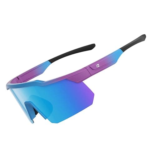 suoso Cycling Sports Sunglasses for Men: UV400 Protection Sun Glasses Youth Glasses for Driving Running Baseball Golf - Image 1