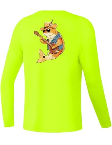 Twekfish Boys UPF 50+ Long Sleeve Rash Guard, Youth UV Protection Fishing Shirt, Quick Dry Swim Shirts for Water Beach Surf - Image 1