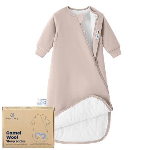 Unisex Rayon Sleeping Bag for Babies and Toddlers 2.5 Tog Sleep Sack 0-6 Months, Baby Sleep Sack, Newborn Sleep Sack, Wearable Blanket Baby, One Piece Long Sleeves, Gifts for Toddlers - Image 1