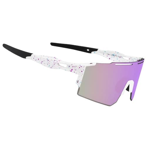 OULAIQI Cycling Sunglasses for Cycling Men Women Baseball Glasses 1 Lens - Image 1
