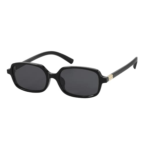 JOOX Retro Rectangular Sunglasses for Women Trendy Small Sun Glasses 90s Vintage Shades UV400 Protection - Image 1