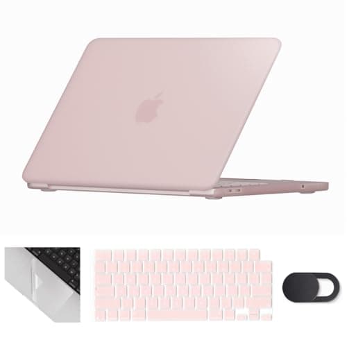 Se7enline Compatible with MacBook Neo Case 13 inch 2026 Model A3404, Hard Shell,Keyboard Cover,Webcam Cover,Trackpad Protector, Anti-Scratch Anti-Drop Slim Fit Full Protection,Blush Pink