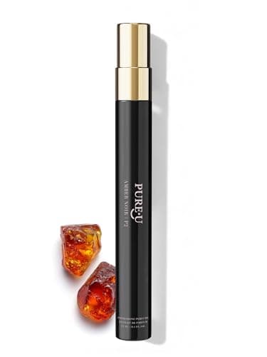 PUREU Pheromone Perfume for Women - Long Lasting Warm Amber Vanilla Gourmand Scent, Intensely Concentrated Extrait de Parfum Spray Oil, Travel Size for Romantic Date Night, 0.41 fl. oz (12ml) - Image 1