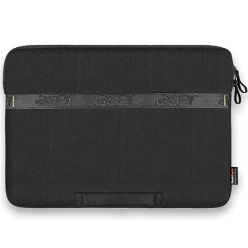 Acer Laptop Sleeve 14 inch, 13.3-14 inch Laptop Case, Shockproof Protective Laptop Briefcase, Waterproof Polyester Notebook Computer Bag for Acer HP ASUS MacBook Dell Lenovo, Black - Image 1