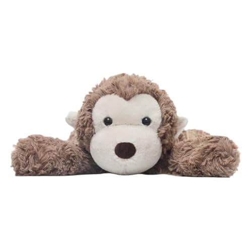 24" 3.2 Pounds Monkey Cute Weighted Stuffed Animals,Sensory Comfort Plush Throw Pillow Toy,Monkey Plush Toys for Stress Relief, Kawaii Plushies Hugging Toy Stuffed Monkey Gifts for Kids & Adults. - Image 1