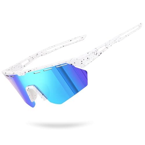 RSQQAV Youth Sports Sunglasses for Boys Girls Age 3-10, Lightweight Frame Kids Baseball Softball Cycling Sunglasses - Image 1