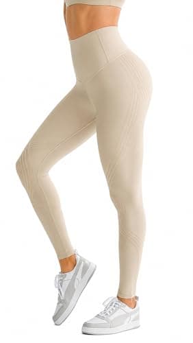 Orolay Resistance Band Leggings for Women Body Sculpting Compression Leggings for Women Full Length Workout Yoga Pants Tummy Control - Image 1