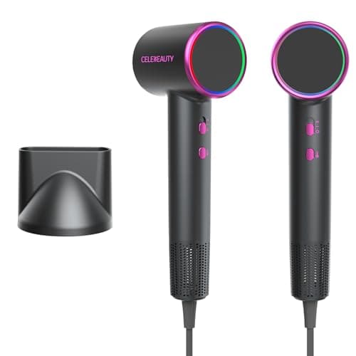 Hair Dryer, High-Speed Ionic Blow Dryer, 110000 RPM Brushless Motor 5X Faster Drying, Temp Control, Low Noise, Lightweight Hairdryer, Professional Hair Dryers with Magnetic Concentrator for Women&Men - Image 1