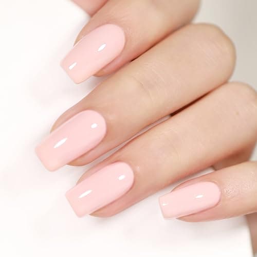 BEAUTPAL Pink Nude Gel Nail Polish 15ML Soak Off UV LED Gel Polish Nail Art Manicure Salon DIY at Home, Color 106 Rose Quartz - Image 1