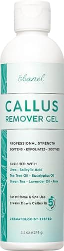 Ebanel Professional Callus Remover for Feet with 20% Urea, Epsom Salt, Salicylic Acid, Glycolic Acid, Heel Toe Foot Callus Remover Gel Peel Exfoliator Dead Skin Removal for Feet, Cracked Heel Repair - Image 1