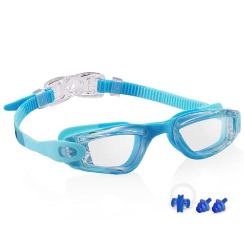 Aegend Swim Goggles for Kids 3-14 Anti-Fog No-Leak Pool Beach