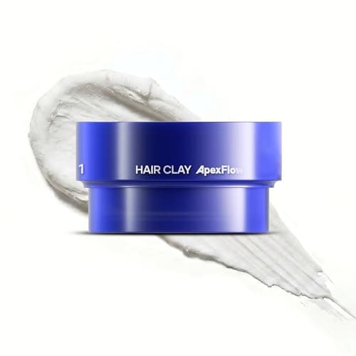 ApexFlow Travel Size Hair Clay – Strong Hold Matte Finish for Men & Women, Perfect for Short Hair – Water Based, Non-Sticky, Easy Wash Out(Light Hold) - Image 1