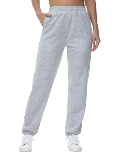 THE GYM PEOPLE Women's Baggy Cinch Bottom Sweatpants Lightweight Workout Joggers Pants with Pockets - Image 1
