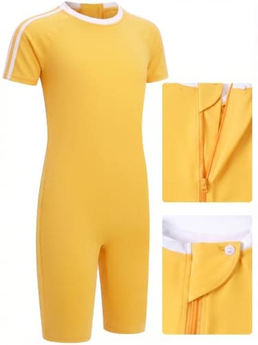 Recorah Adaptive Anti-Strip Jumpsuit for Autism Kids Enhanced Tear-Resistant Fabric Reinforced Stitching Secure Back Zipper
