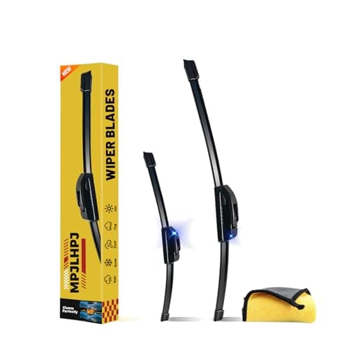26" + 14" Windshield Wiper Blades (Set of 2), All-Season windshield wipers, Replacement For Nissan Rogue 2008-2013 Rogue Select 2014-2015, Hyundai Santa Fe 2013-2018 U/J Hook