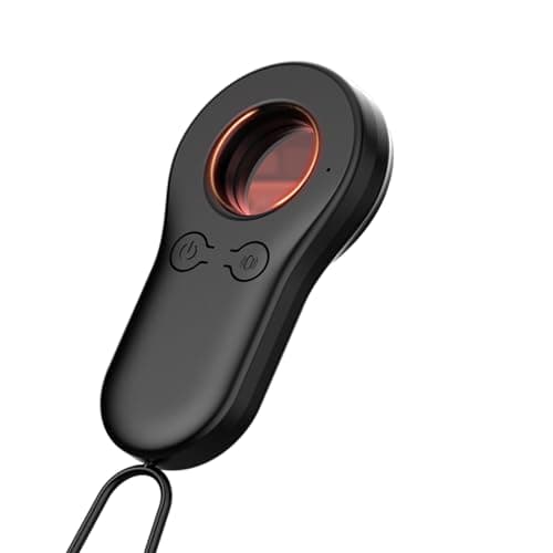 Hidden Camera Detector, Portable Privacy Protector for Solo Users, Traveller, Car Trip, Rentals, Anti-Surveillance Anti-Spy Camera Finder with Intrusion Alert and LED - Image 1