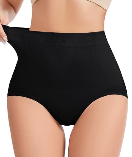FVACPJ Tummy Control Shapewear Panties - High Waisted Shapewear Underwear for Women Body Shaping Briefs Seamless Panty Girdle - Image 1