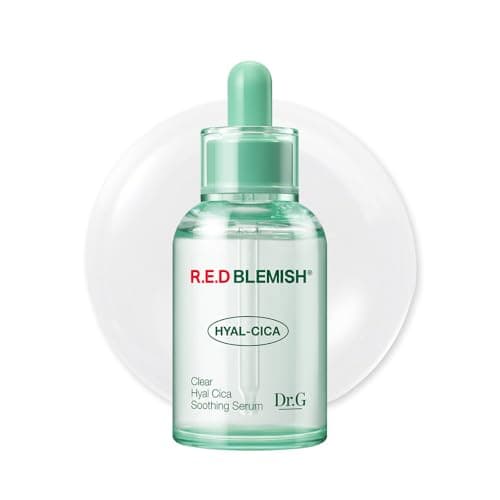 Dr. G R.E.D. Blemish Clear Hyal-Cica Soothing Serum - Korean Skincare - Long-Lasting, Hydrating Serum for All Skin Types - Cools Skin Temperature - Hyaluronic Acid & Centella Asiatica - 1.69 fl oz - Image 1