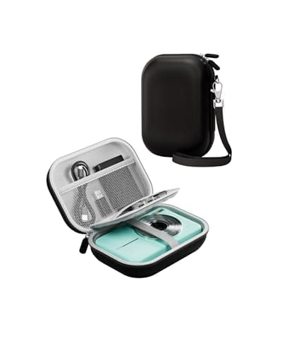 ProCase Small Digital Camera Case for KODAK PIXPRO FZ55/FZ53/FZ45/FZ43, Hard Shell Camera Case, Cute Compact Travel Carrying Protective Camera Storage Case for Kids -Black - Image 1