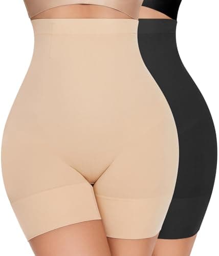 YADIFEN Tummy Control Shapewear Shorts Women Thigh Slimmer High Waisted Shapewear Women Girdles Shorts Shapewear Under Dress - Image 1