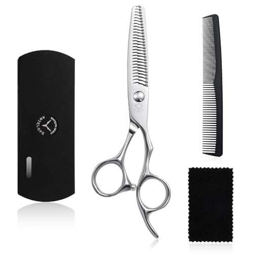 Professional 6.1 Inch Hair Thinning Shears VG10 Stainless Steel 27 Tooth 15% Low Thinning Rate for Seamless Blending and Controlled Texturizing - Image 1