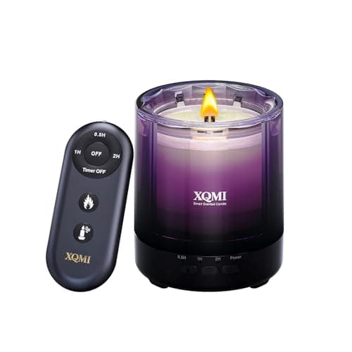 XQMI Smart Scented Candles,Perfume-Grade Scented Candle for Women, 4.25oz Natural Soy Wax, Candles for Home Scented, Birthday Gifts, Valentine’s Day Candle for Her(Heartbeat Rhythm) - Image 1