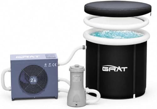 GRAT 1.5HP Chiller with Cold Plunge Tub, Cools to 36°F - Image 1