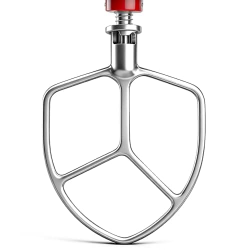 airkitrep Stainless Steel kitchen aid paddle attachment, kitchen aid paddle for mixer, 5plus/6 Qt Bowl-Lift Stand Mixers Attachment, Food Grade, Uncoated, Dishwasher Safe - Image 1