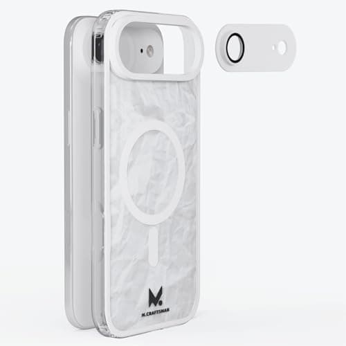 M.Craftsman iPhone Air Case with Camera Lens Protector – Aerospace-Grade Aluminum, Lightweight Shockproof Hybrid Cover, Stylish Slim Dual-Layer Design, Compatible with MagSafe, 6.5 inch - Image 1