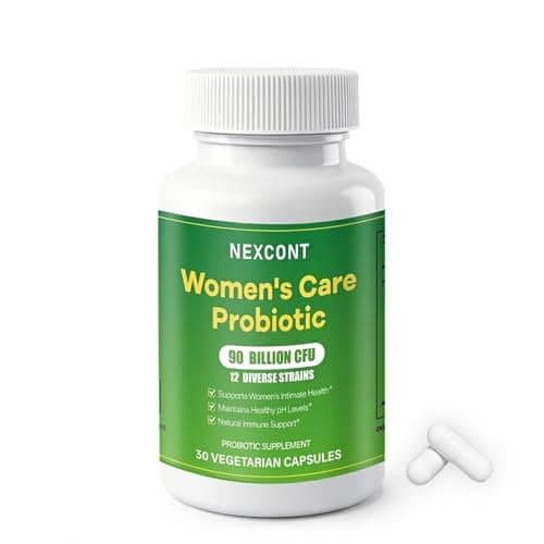 Probiotics for Women 90 Billion CFU 12 Strains, Formulated for PH Balance, Vaginal, Urinary & Feminine Health, Boost Immune, Digestive & Gut Support, Gluten & Soy Free, 30 Vegetarian Capsules - Image 1