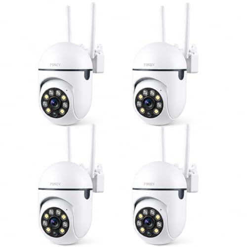 PBSEV Security Camera Indoor 1080P Wired, Pan/Tilt Control, Two-Way Audio, Clear Night Vision, Easy Setup, SD/Cloud Storage, WiFi Home Camera for Baby, Pet, Bedroom & Living Room Monitoring - Image 1