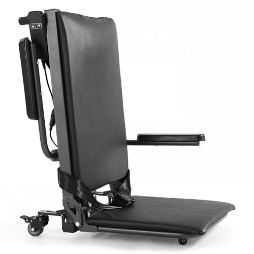 Tivaro Electric Floor Lift Chair for Elderly, Portable Patient Lift & Fall Recovery Assist, Helps Seniors Stand from Floor, 18” Powered Lift Height, 450LBS Capacity with Locking Wheels - Image 1