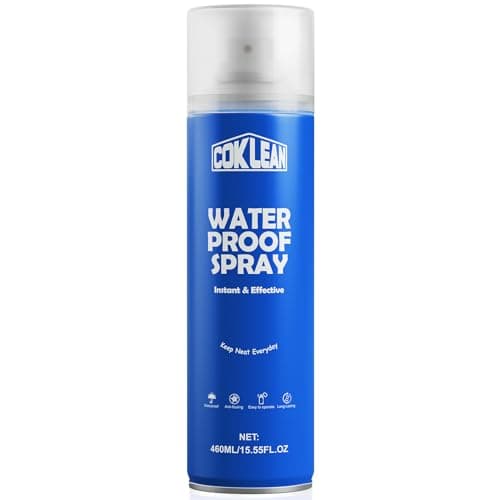 Coklean 15.55 OZ Shoe Waterproof Spray, Rain & Stain Nano Repellent for Suede, Sneaker, Canvas, Leather, Fabric Shoe Protector Spray 1 Pack - Image 1