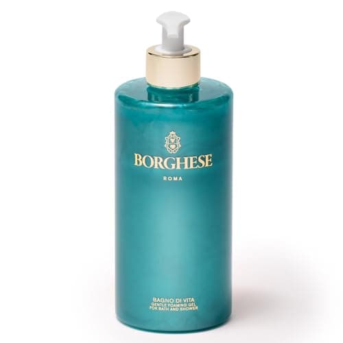 Borghese Bagno di Vita Gentle Foaming Bath & Shower Gel - Aromatherapy Hydrating Body Wash with Thyme, Chamomile & Sweet Almond Oil For All Skin Types - Image 1