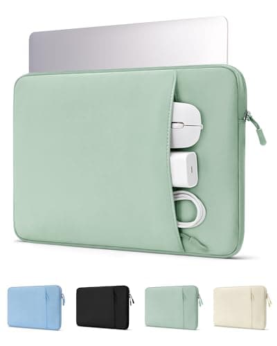 ProCase Laptop Sleeve 13" for MacBook Neo/Air/Pro 13-13.6 inch with A18/M5/M4/M3/M2/M1 Chip 2026-2016, Computer Case Also Compatible with 13" HP Dell ASUS Lenovo Acer Chromebook -Willow Green - Image 1