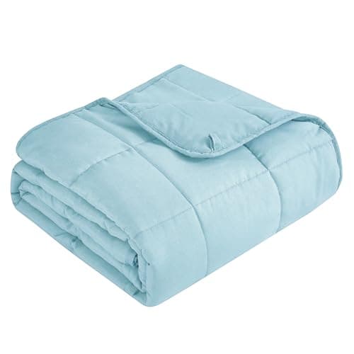 Topcee Weighted Blanket for Adults (20 lbs, 60" x 80") Queen Size Soft Cooling Heavy Blanket Sleeping, Apply to 190-210 lbs Body, Thick Breathable Blanket with Glass Bead, Easy Care - Image 1