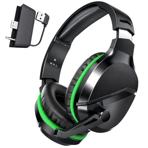 WolfLawS Wireless Gaming Headset for Xbox Series X|S, Xbox One, PS5, PC, Mac, Switch – Bluetooth Headphones with Noise Cancelling Mic, 60H Playtime, Low Latency, Lightweight for Gamers - Image 1