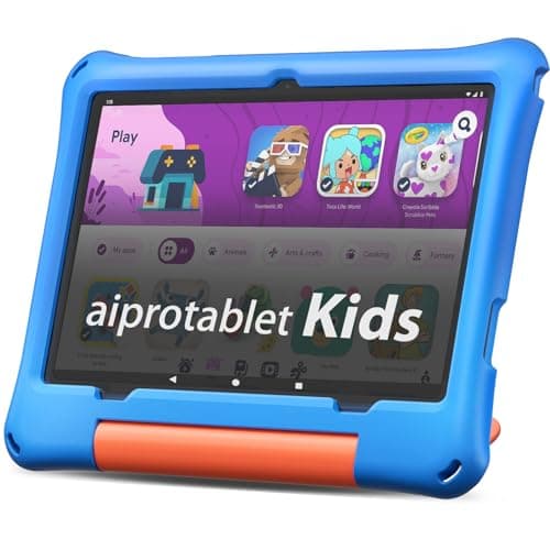 Kids Tablet, Android 16 Tablet for Kids 10 inch Octa-Core with Case, 24GB RAM 64GB ROM 2TB TF Card Expandable for Toddler Children, Parental Control, Dual Camera, BT5.0, WiFi, Gift (Blue) - Image 1