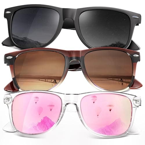 KALIYADI Womens-Sunglasses Polarized Sunglasses Womens: Retro Trendy Sun Glasses with UV400 Protection for Travel Driving - Image 1