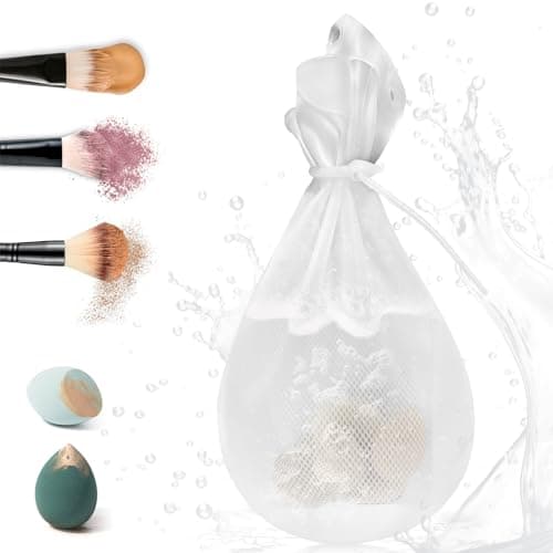 FERNIDA Makeup Sponge Cleaner Silicone Makeup Brush Cleaner Beauty Blender Cleaning Bag for Makeup Brush, Foundation Sponge, Cushion Puff, Powder Puff - Image 1